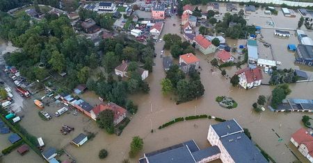Punkt krytyczny: Oława na mapie powodziowej