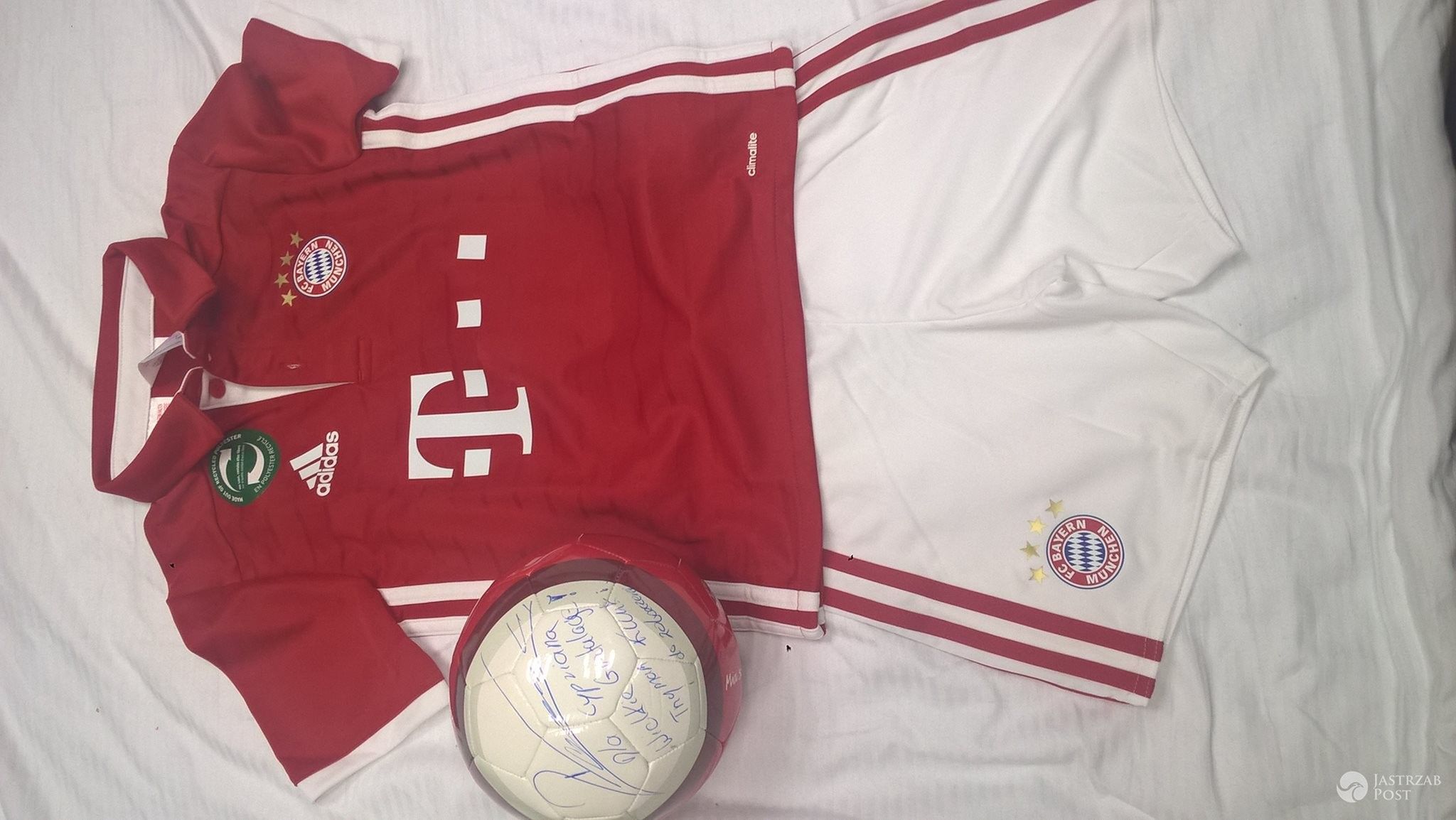 Robert Lewandowski wspiera Cypriana Gaweł