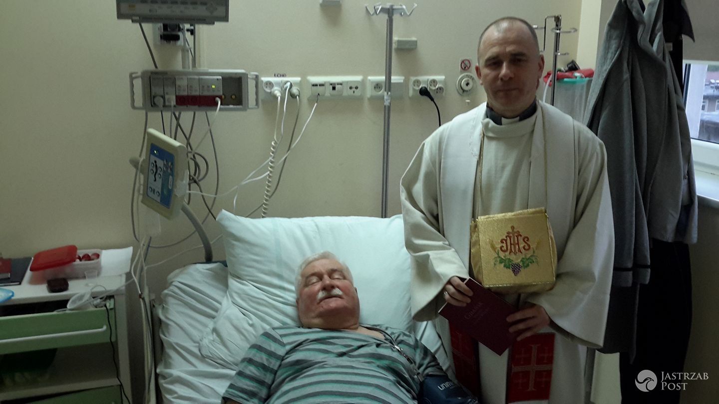 Lech Wałęsa w szpitalu