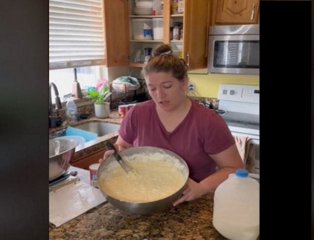 Pokazała, jak gotuje dla 10 dzieci 