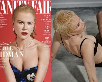 Odważna Nicole Kidman eksperymentuje z wizerunkiem na okładce "Vanity Fair"