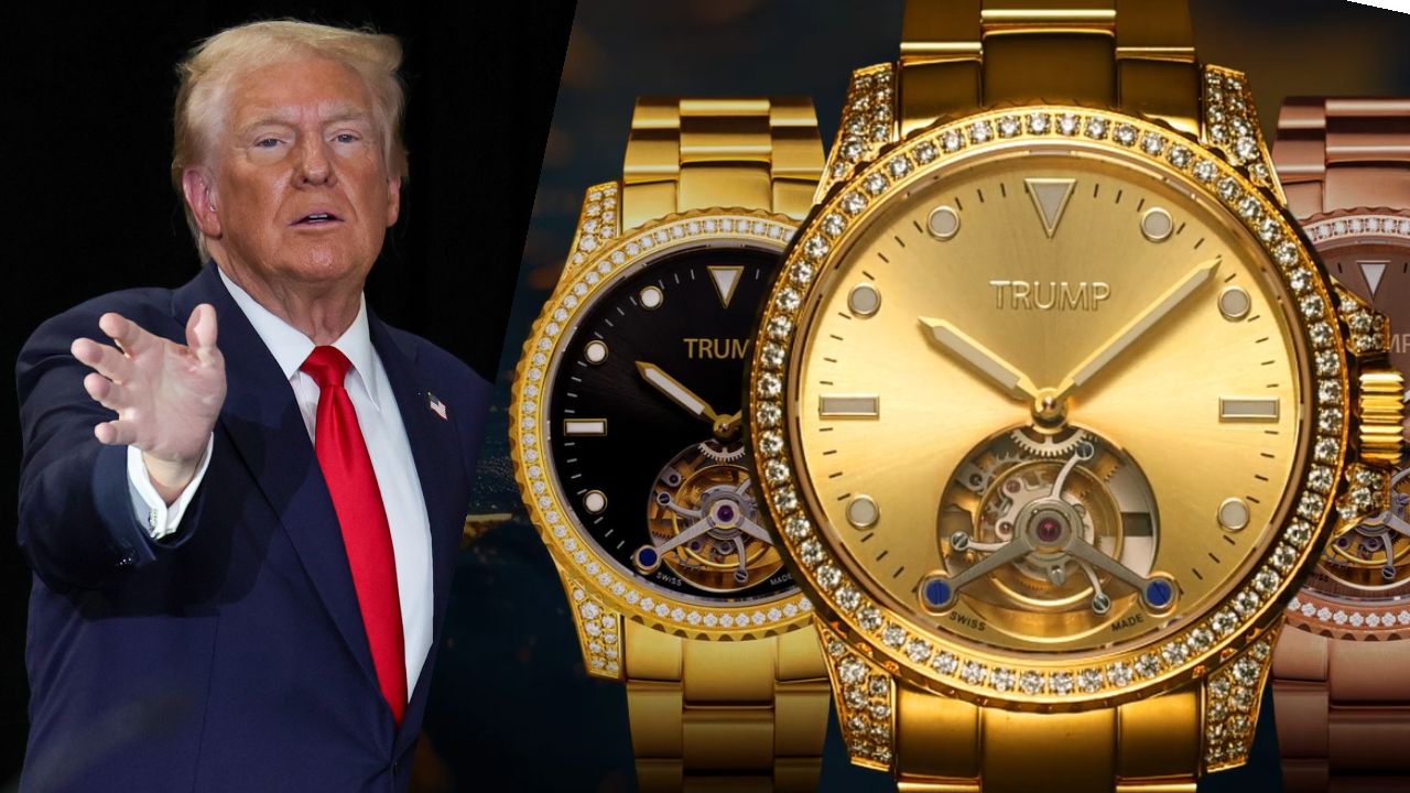 Donald Trump and his watches