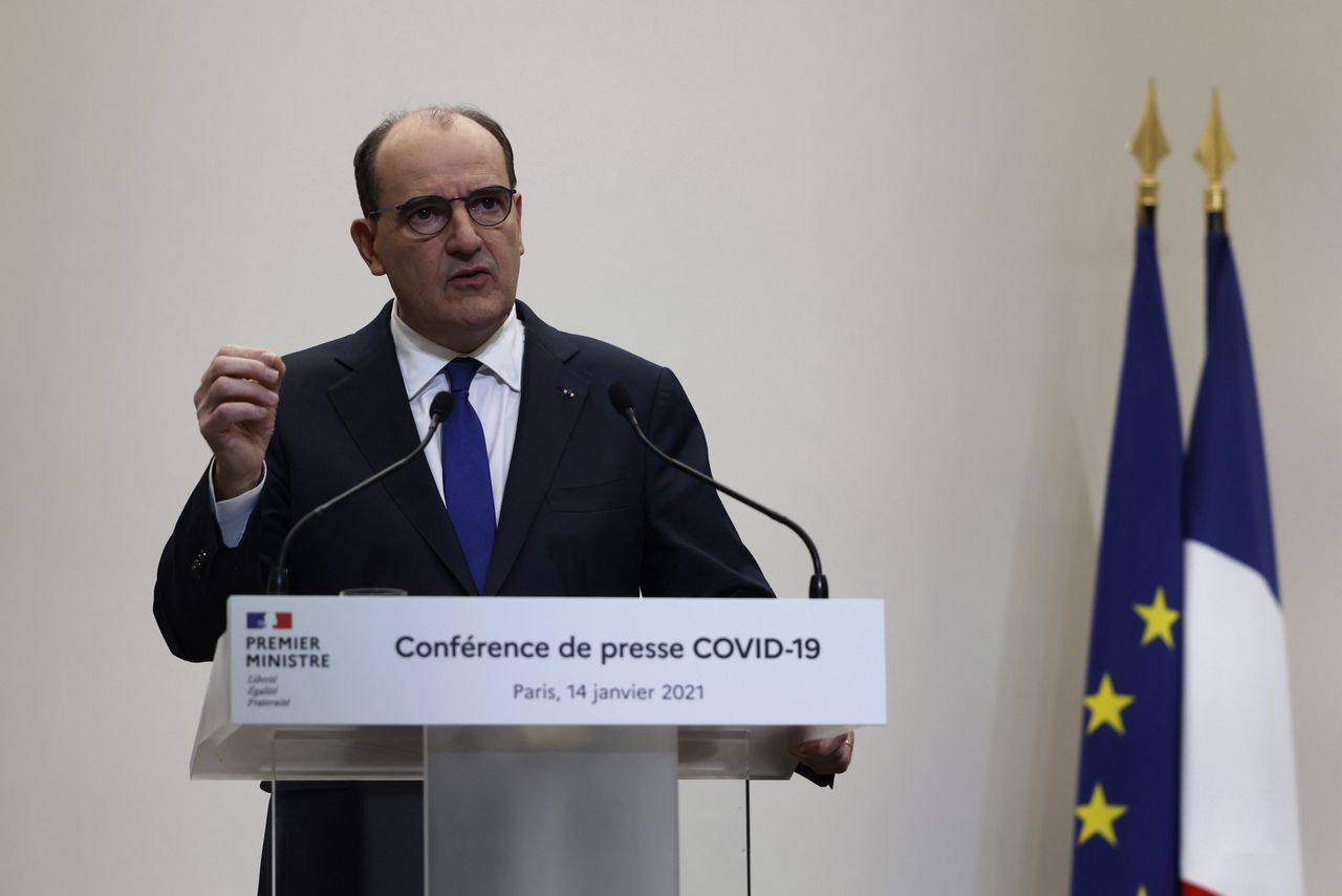 Koronawirus we Francji. Premier Jean Castex ogłasza wydłużenie godziny policyjnej na najbliższe dwa tygodnie.