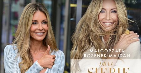Drżyj, rynku wydawniczy: Małgorzata Rozenek-Majdan wydała DZIESIĄTĄ KSIĄŻKĘ! Kupicie?