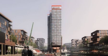 Wrocław. Popowicka wieża. Zachód miasta do obejrzenia z góry