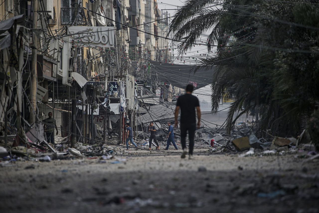 Northern part of the city Gaza, October 31