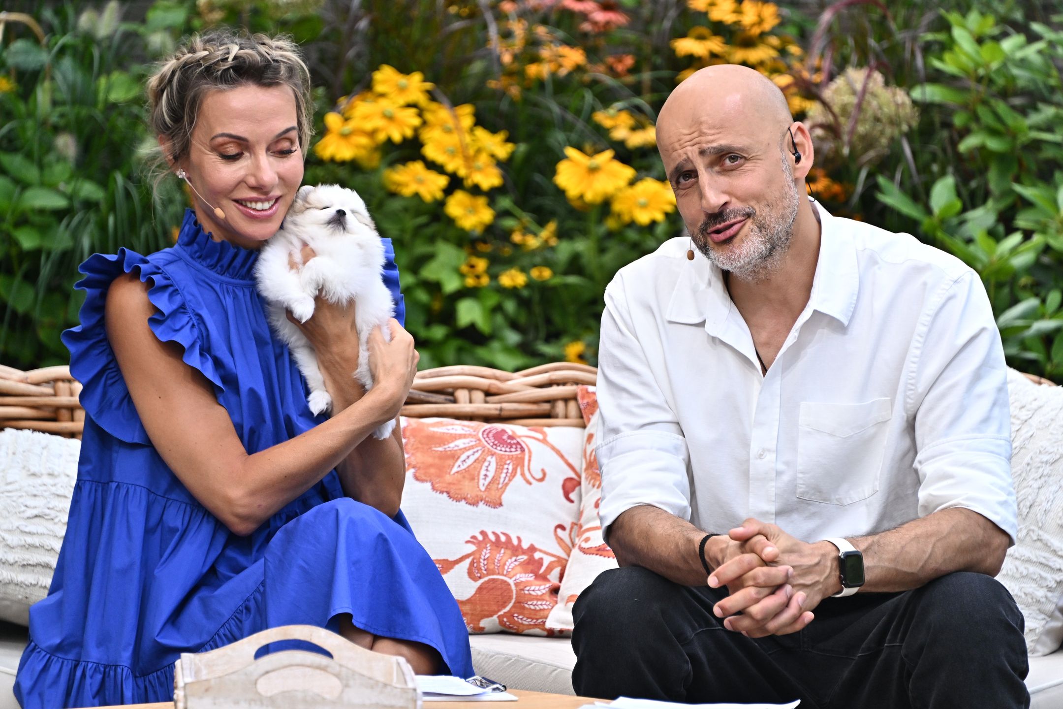 Robert Koszucki i Małgorzata Opczowska