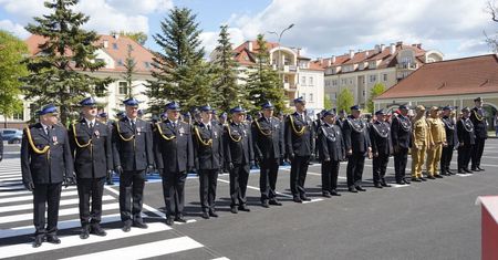 Ostróda: Święto strażaków. Wręczono awanse, medale