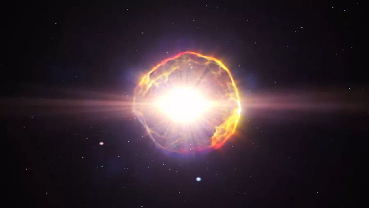 Nasze wnuki zobaczą eksplozję supernowej.  Wiemy kiedy będzie widoczna