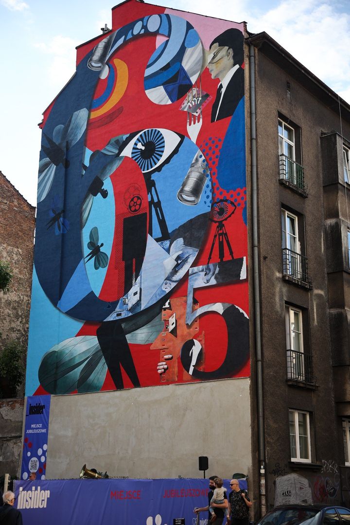 Nowy mural w Krakowie