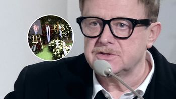 Olaf Lubaszenko wrzucił zdjęcie z pogrzebu ojca. Na uroczystości padły wzruszające słowa