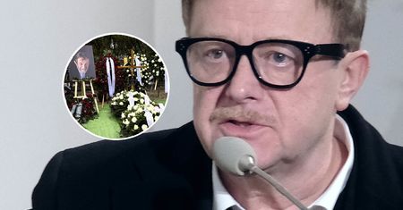 Olaf Lubaszenko wrzucił zdjęcie z pogrzebu ojca. Na uroczystości padły wzruszające słowa