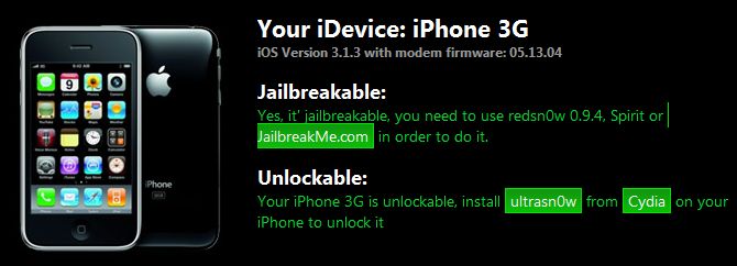iDevice Jailbreak Wizard: sprawdzisz, czy możesz odblokować iPhone?a 2