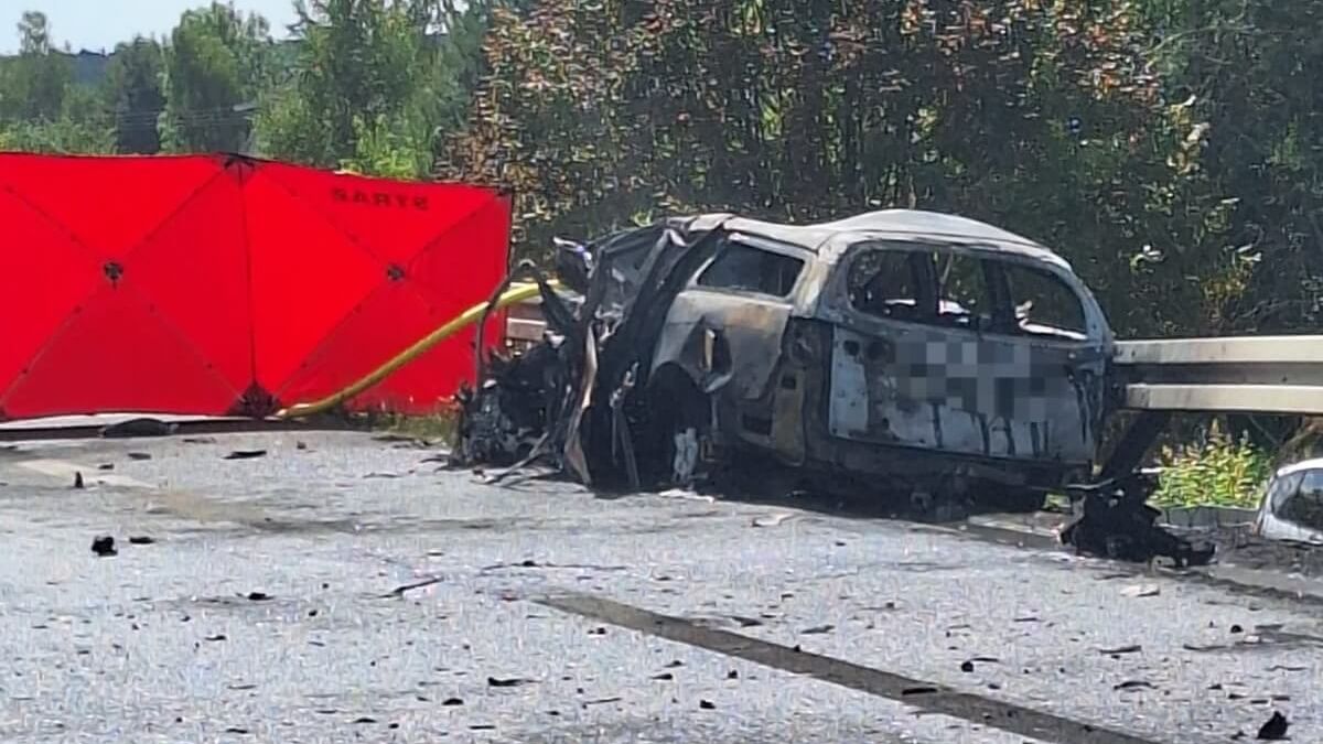 Honda zderzyła się z ciężarówką na obwodnicy Lubartowa