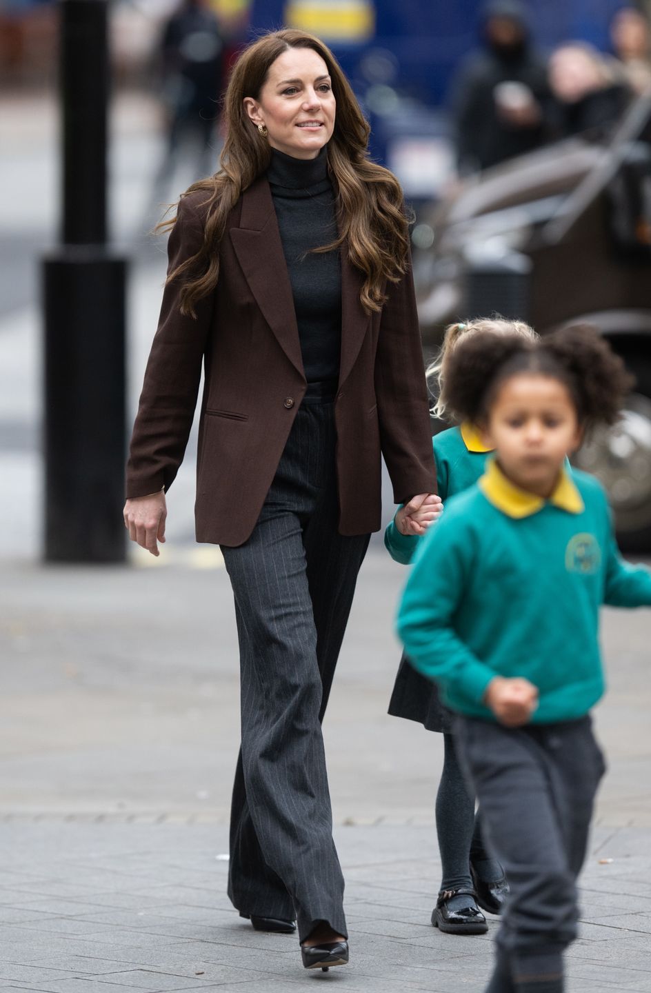 Kate Middleton na spotkaniu z dziećmi