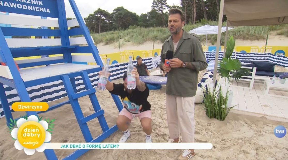 Kadr z programu "Projekt plaża"