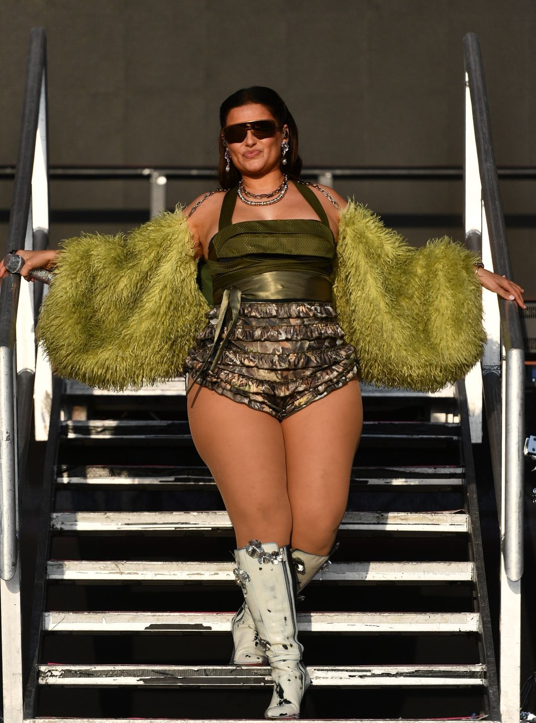 Nelly Furtado występuje na scenie