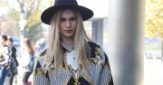 Mateusz Maga na London Fashion Week. Jego stylizacja naprawdę zaskakuje