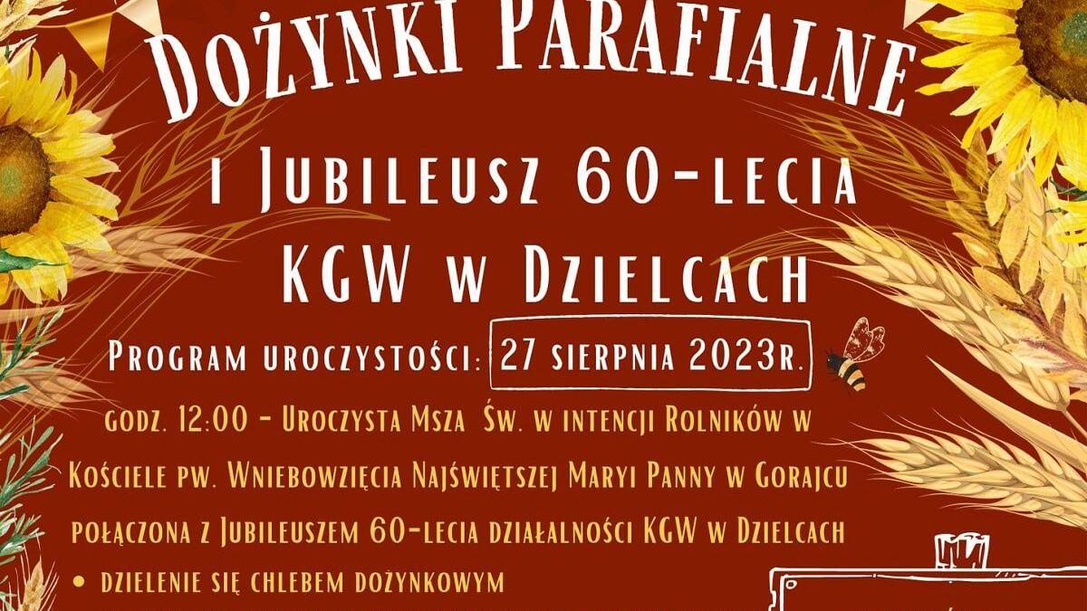 Dożynki w Dzielcach 2023