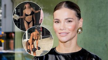 Maja Bohosiewicz wskoczyła w bikini i chwyciła za ciężary. Co za figura! [ZDJĘCIA]