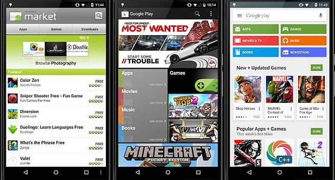 Zmiany w sklepie Google Play, będą dwie główne sekcje oraz promowane treści