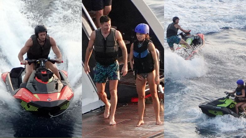 Anna i Robert Lewandowscy szaleją na skuterach podczas wakacji na Capri