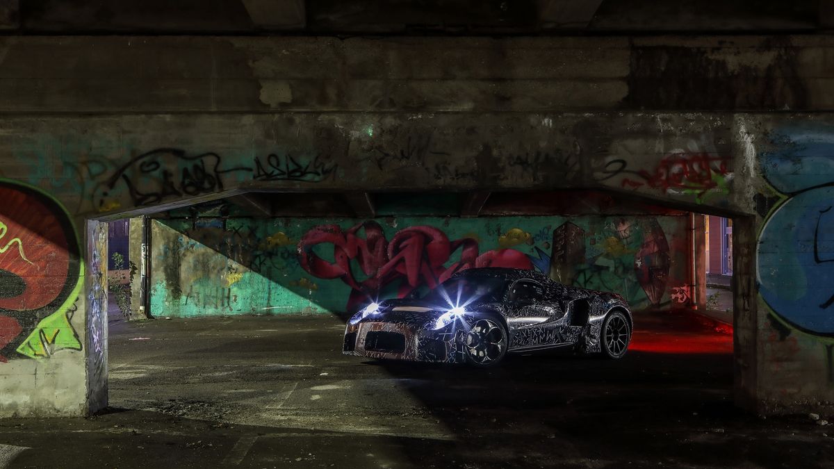 Muł testowy Maserati MC20 (fot. Maserati)