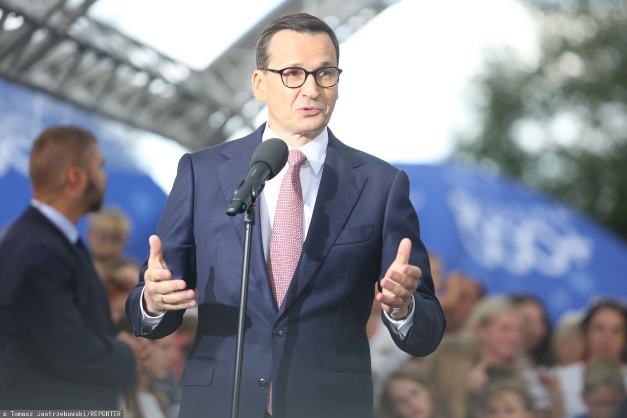 Morawiecki oskarża "oszusta". Wymowny wpis w sieci