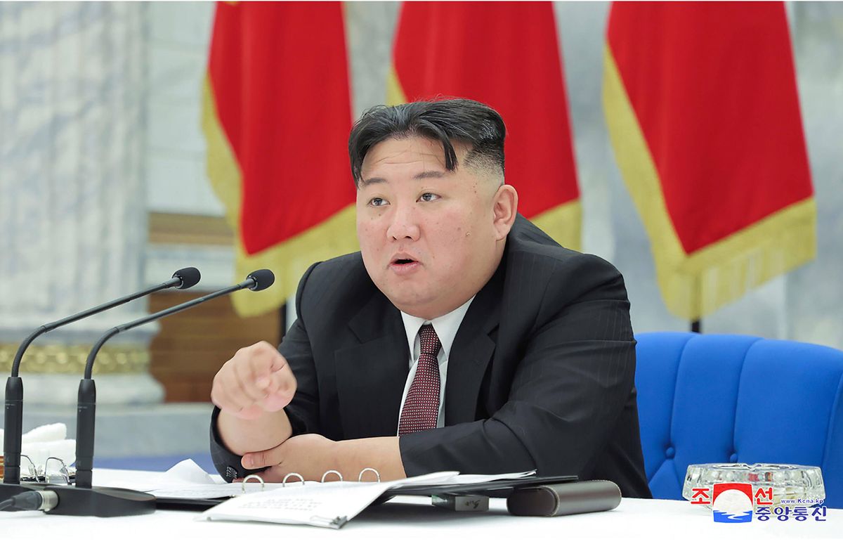 Lider Korei Północnej Kim Dzong Un