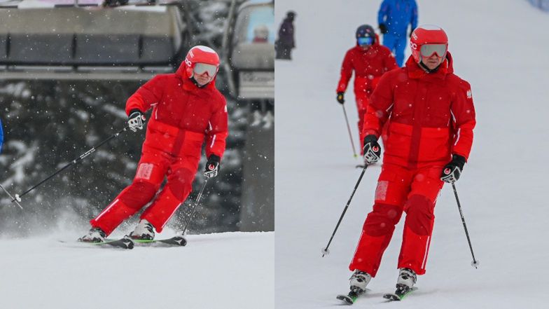 Andrzej Duda na nartach