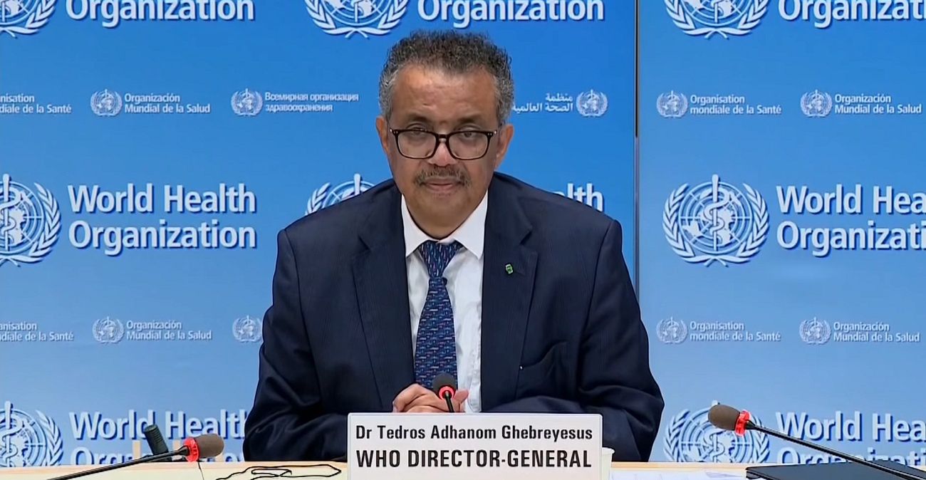 Dr Tedros Adhanom Ghebreyesus: "wirus nie jest pod kontrolą - jest coraz gorzej"