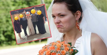 Nie zaprosili jej na ślub. Zemściła się przychodząc w takiej sukience