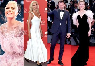 Wenecja 2018: Lady Gaga w piórach, Bradley Cooper i Cate Blanchett zachwycają na festiwalu fimowym (ZDJĘCIA)