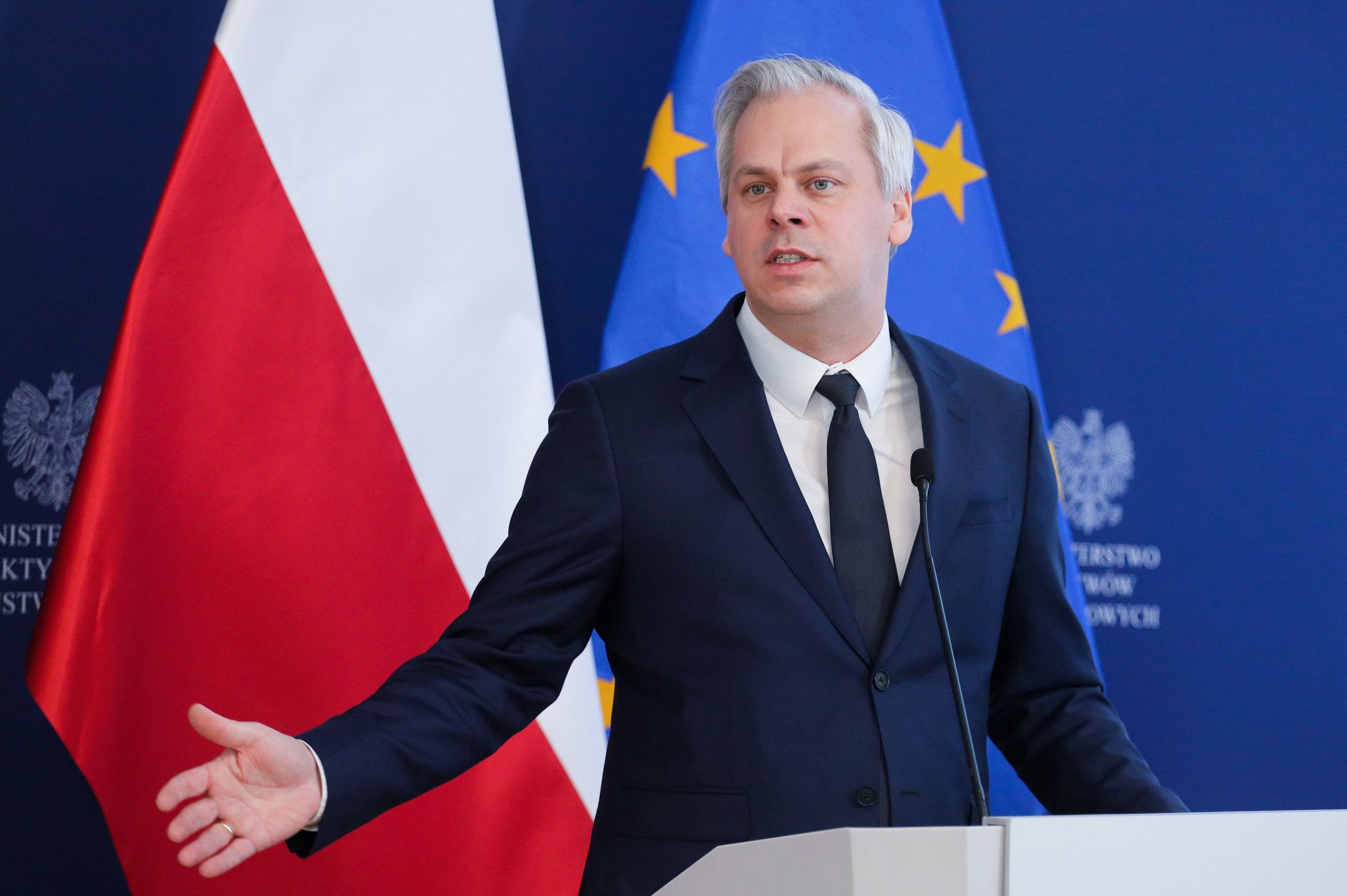 Wiceminister aktywów państwowych Karol Rabenda