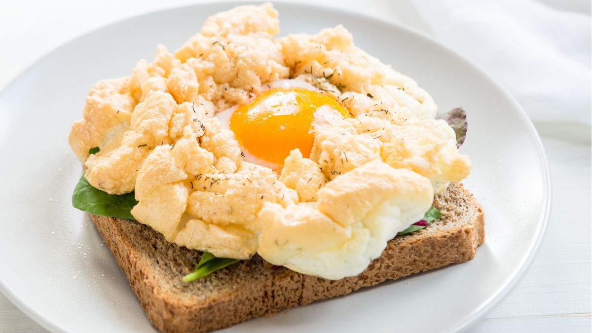 Jajka obłoczki - smaczne, ładne i zdrowe