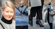 Naturalna Małgorzata Kożuchowska w fikuśnych szpilkach wsiada do swego porsche za PÓŁ MILIONA złotych (ZDJĘCIA)