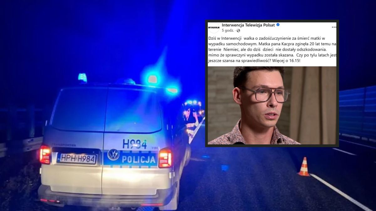 Tragedia zmieniła życie rodziny Gruntkowskich. Syn walczy o 
