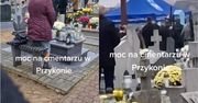 Ludzie nie mogli powstrzymać śmiechu. Oto co się działo na cmentarzu