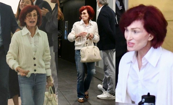 Sharon Osbourne na spotkaniu z przyjaciółką