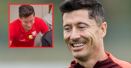 Tak dziewczynka nazwała Lewandowskiego. Wybuchł śmiechem