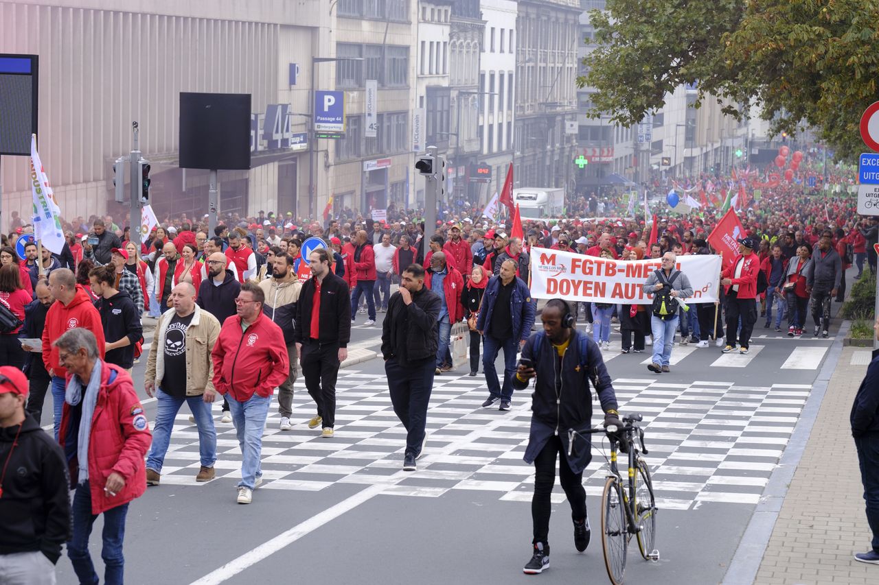 Protests in Brussels