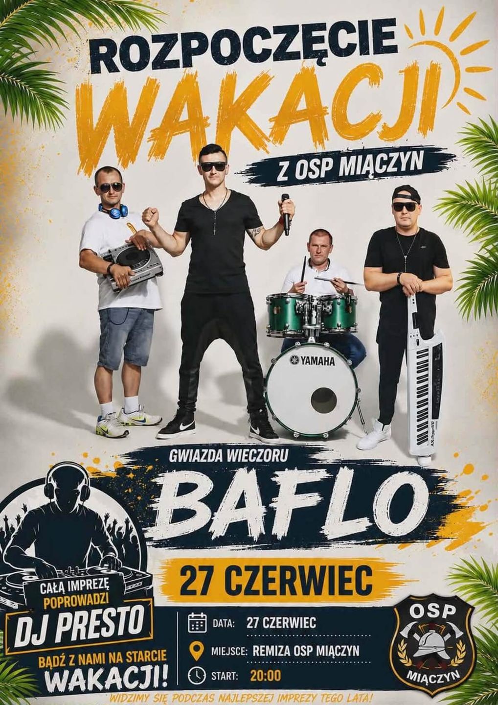 Rozpoczęcie Wakacji z OSP Miączyn