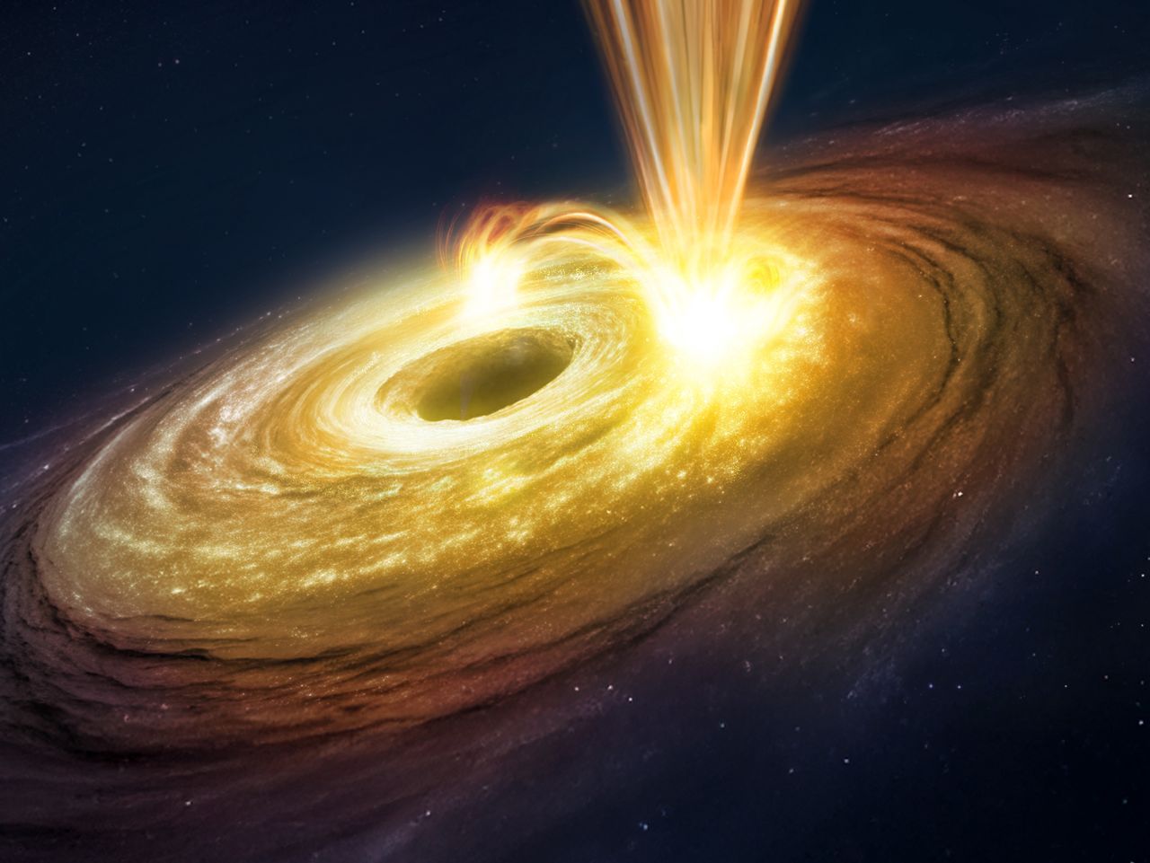 Prędkość sięgnęła 60 tys. km/s. Czarna dziura i ultraszybki wiatr