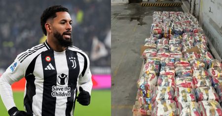 700 paczek do faweli. Niezwykły gest gwiazdy Juventusu