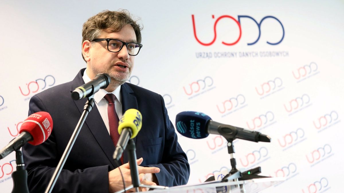 Prezes UODO Mirosław Wróblewski