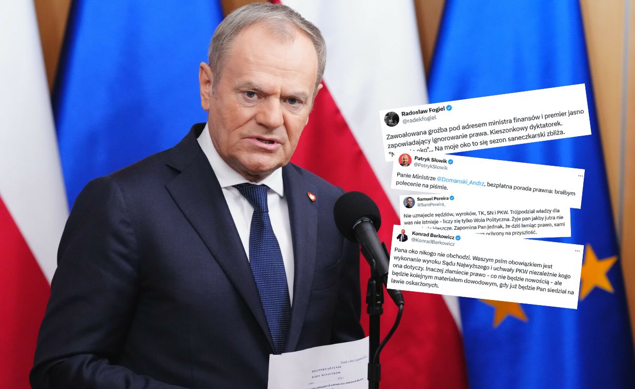 Tusk skomentował decyzję PKW. W sieci zawrzało