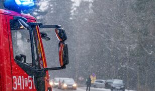 Pożar auta w tunelu. Alarm na Zakopiance