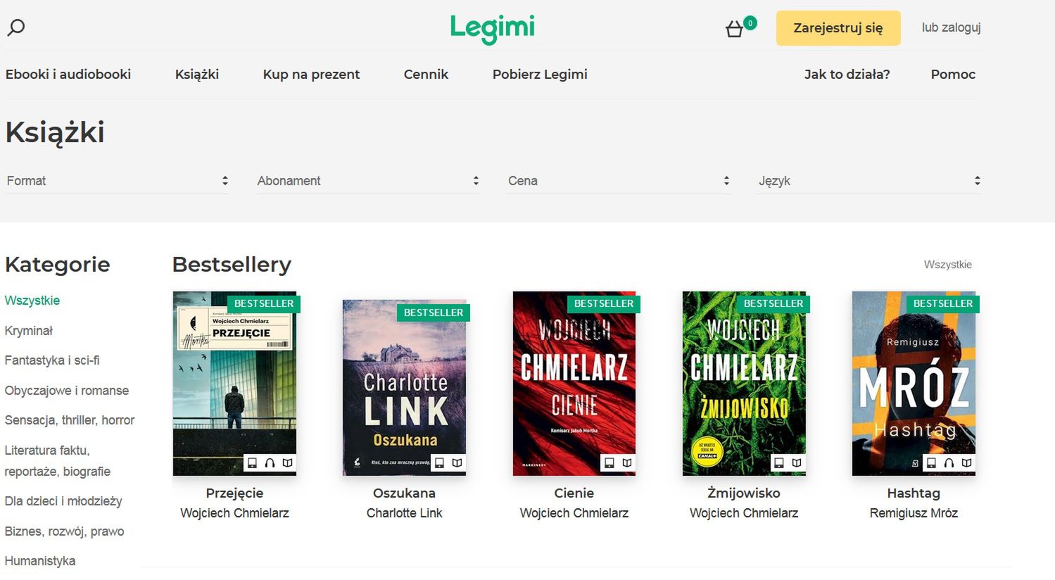 Legimi otwiera się na tradycyjne wydania. E-book i papier w jednym stali domu 2