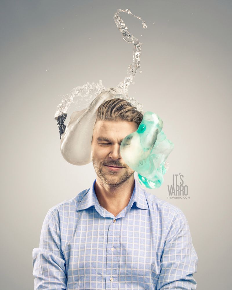 Condom Challenge – śmieszny projekt portretowy Andreasa Varro 9