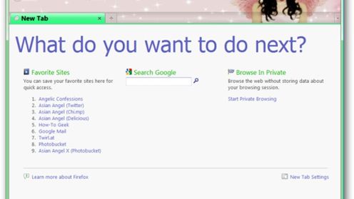 Firefox - usuń niepotrzebny pasek stanu 1